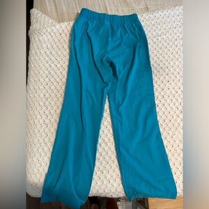 Cherokee Teal Blue Scrub Pants